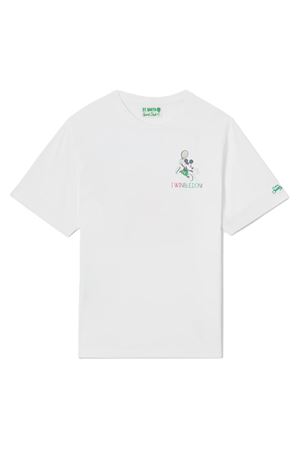 T-Shirt Portofino Man In Cotone Con Stampa Frontale MC2 SAINT BARTH | T-shirt | POT000102728L